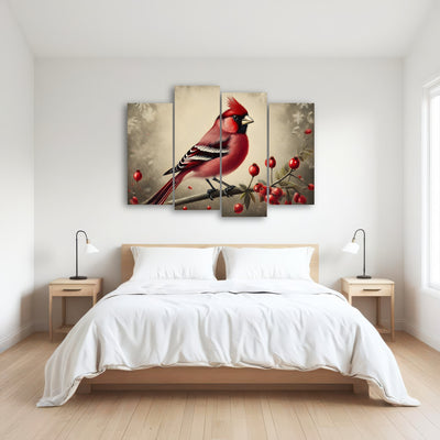 AUTO-MOCKUP ROOM | Classic Northern Cardinal
