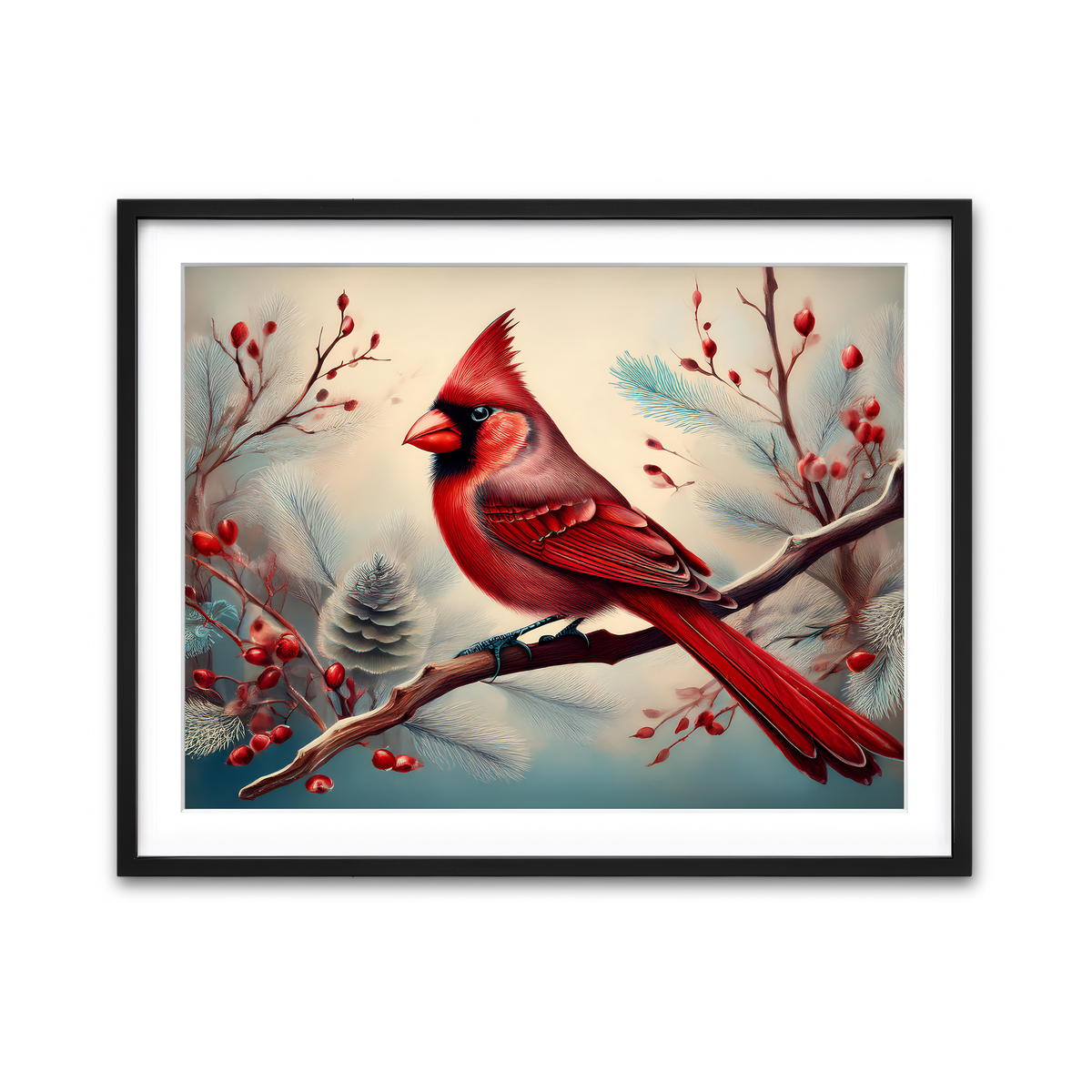 Framed Print 4x3 Black