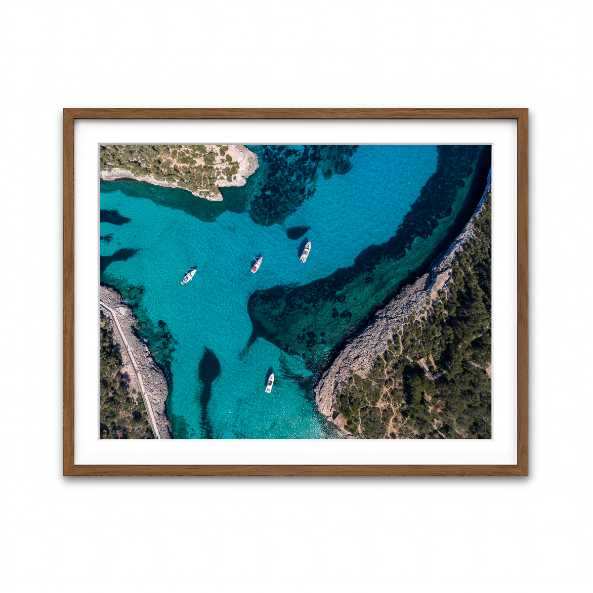 Framed Print 4x3 Walnut