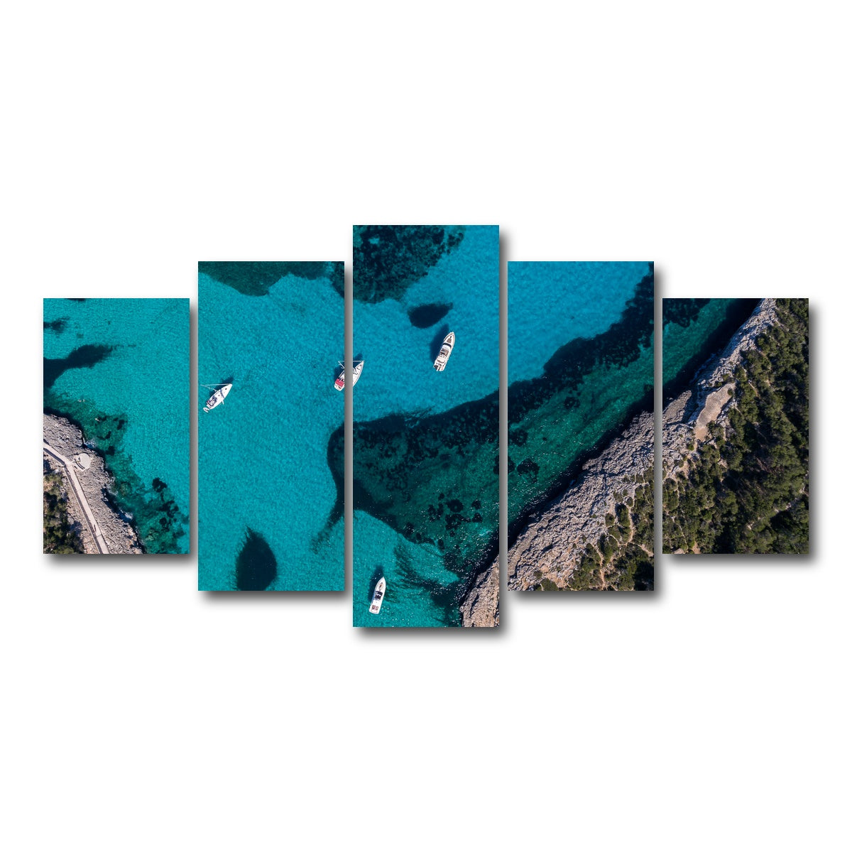 AUTO-MOCKUP WHITE | Clear Sailing | 5 Piece | Gallery Wrap Canvas | group=5_normal