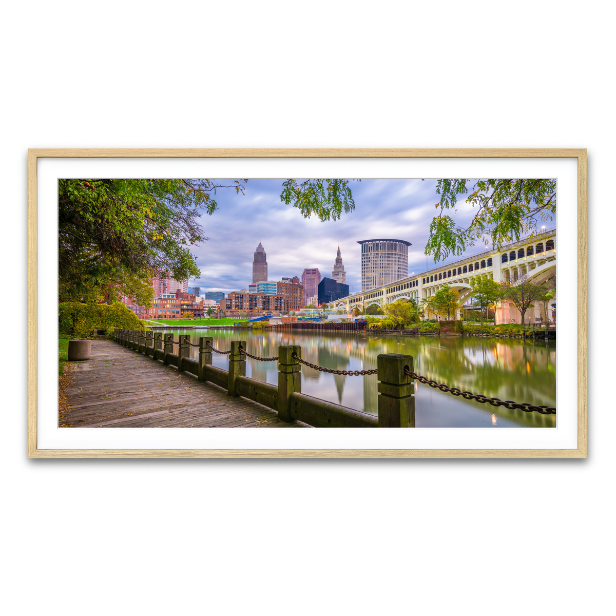 Framed Print 2x1 Natural