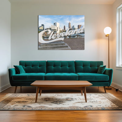 AUTO-MOCKUP ROOM | Cleveland Sign