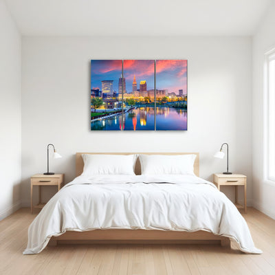 AUTO-MOCKUP ROOM | Cleveland Skyline
