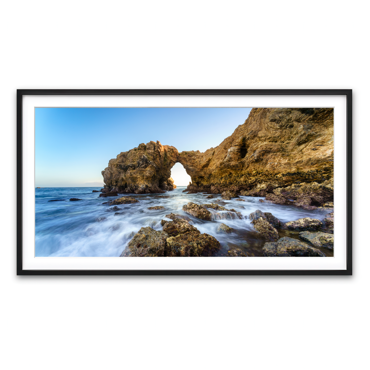Framed Print 2x1 Black