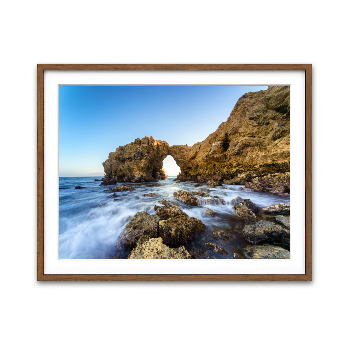 Framed Print 4x3 Walnut