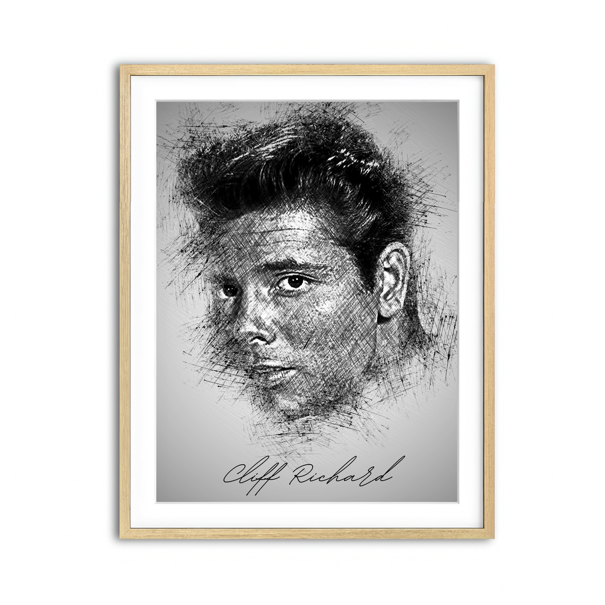 Framed Print 3x4 Natural