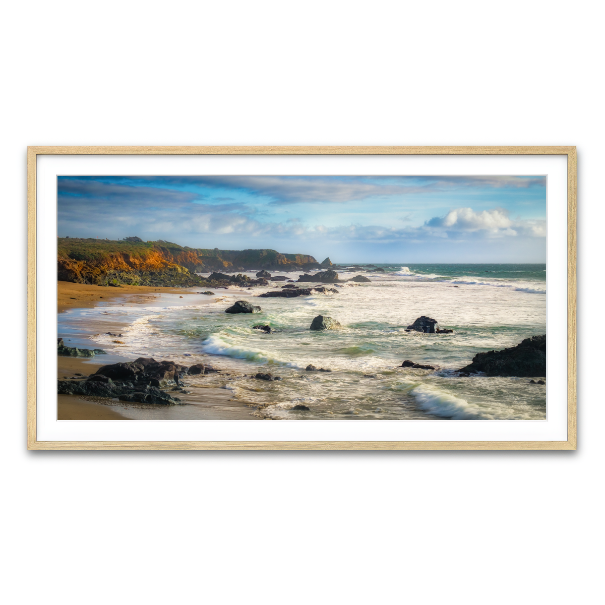 Framed Print 2x1 Natural
