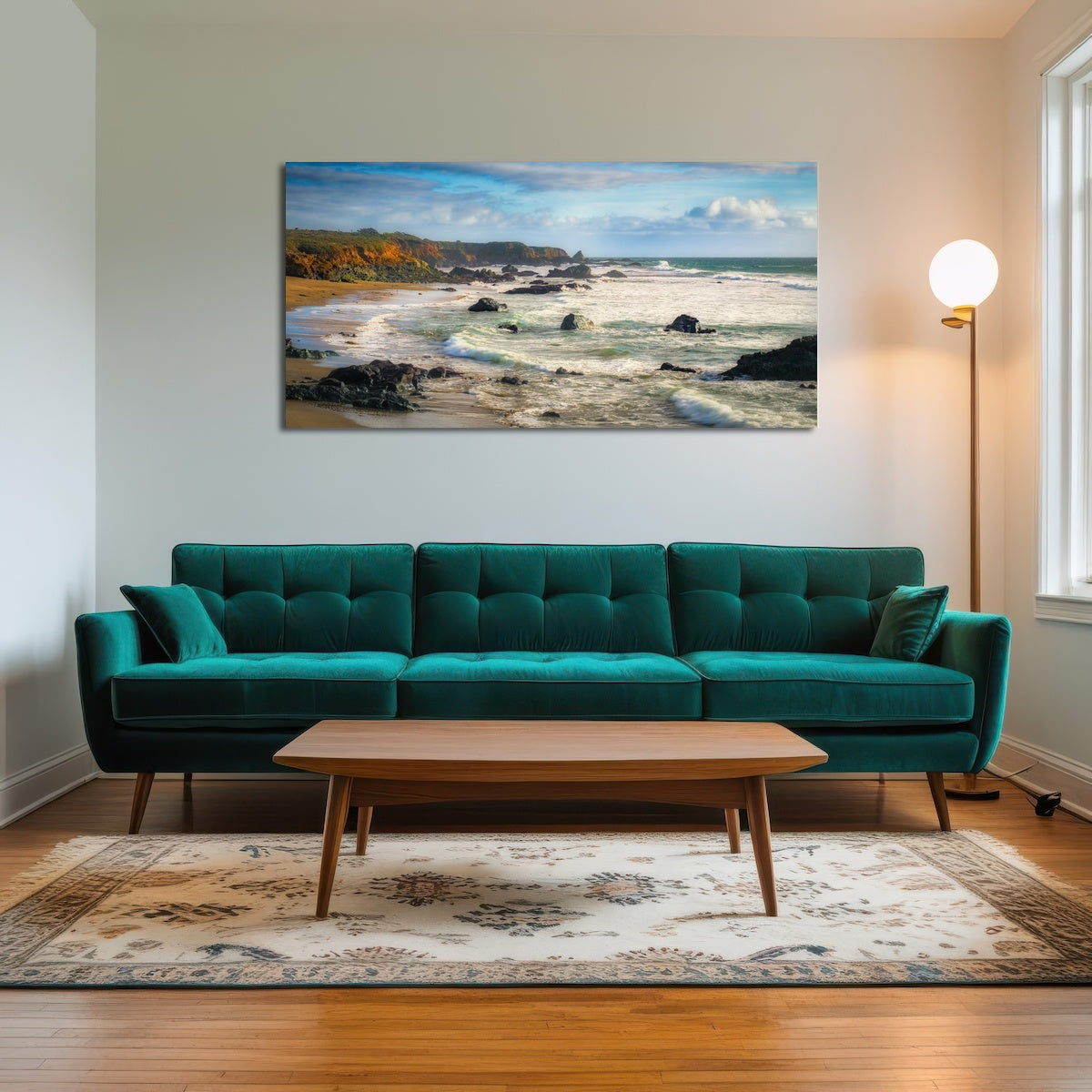 AUTO-MOCKUP ROOM | Cliffs and Rocks on the California Coast