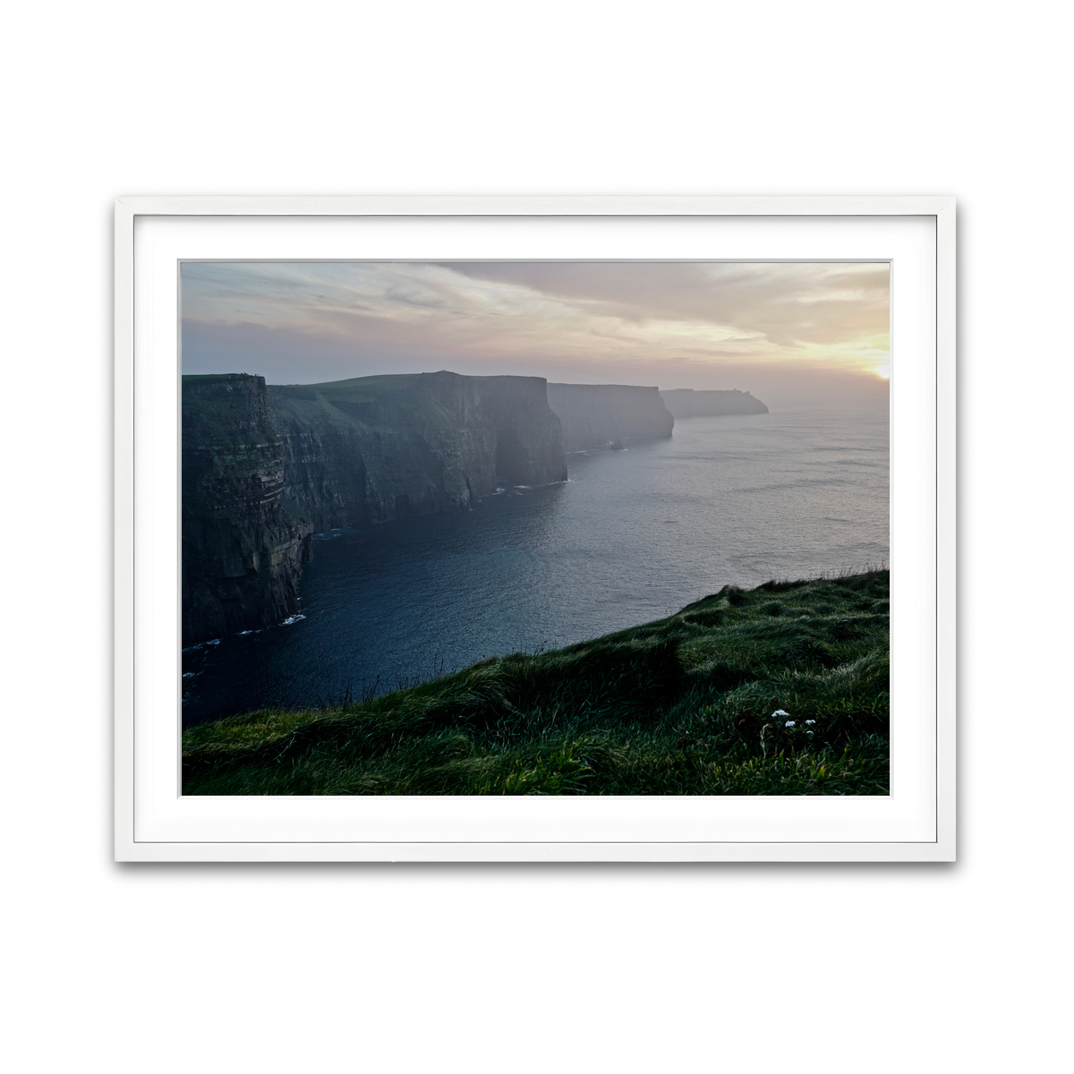 Framed Print 4x3 White