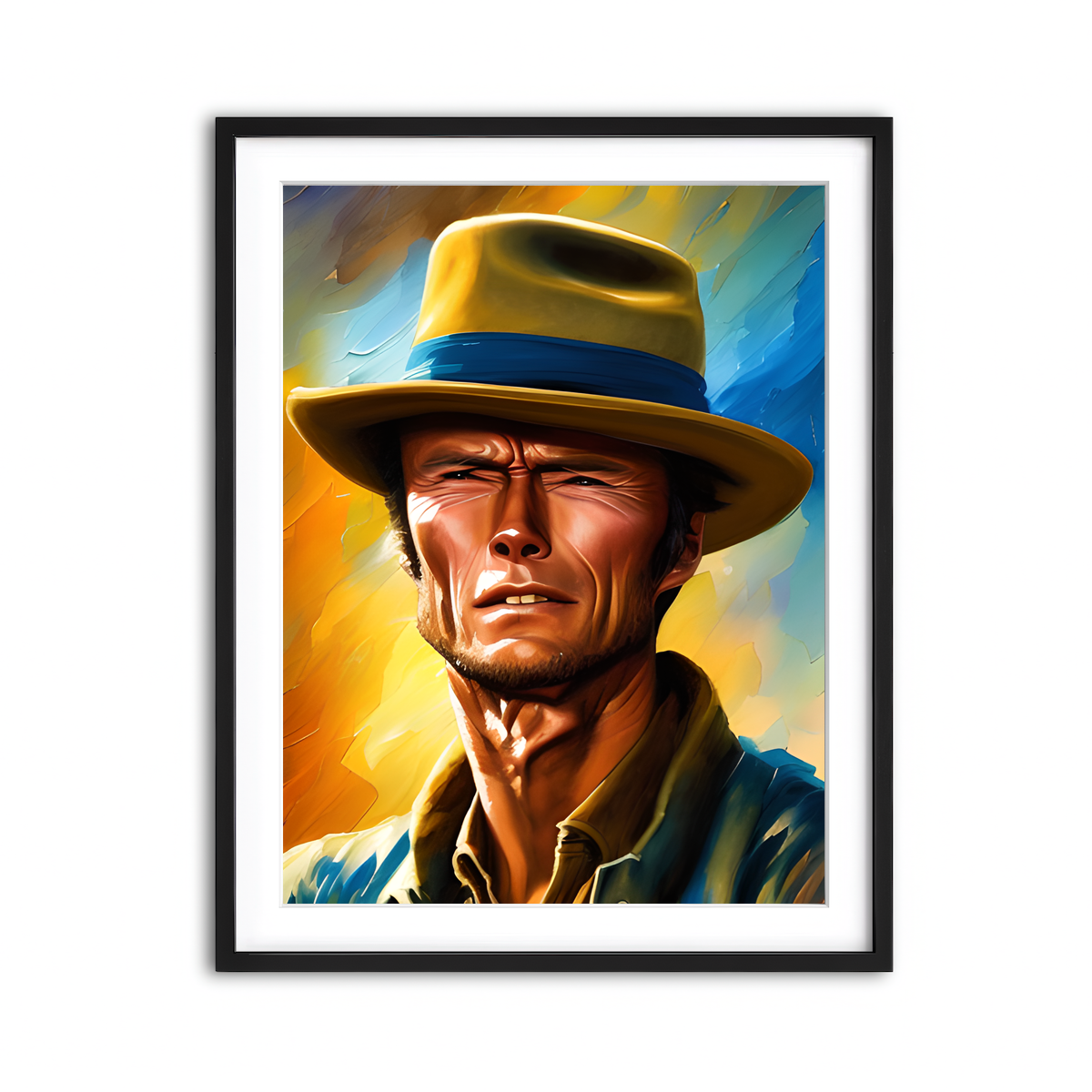 Framed Print 3x4 Black