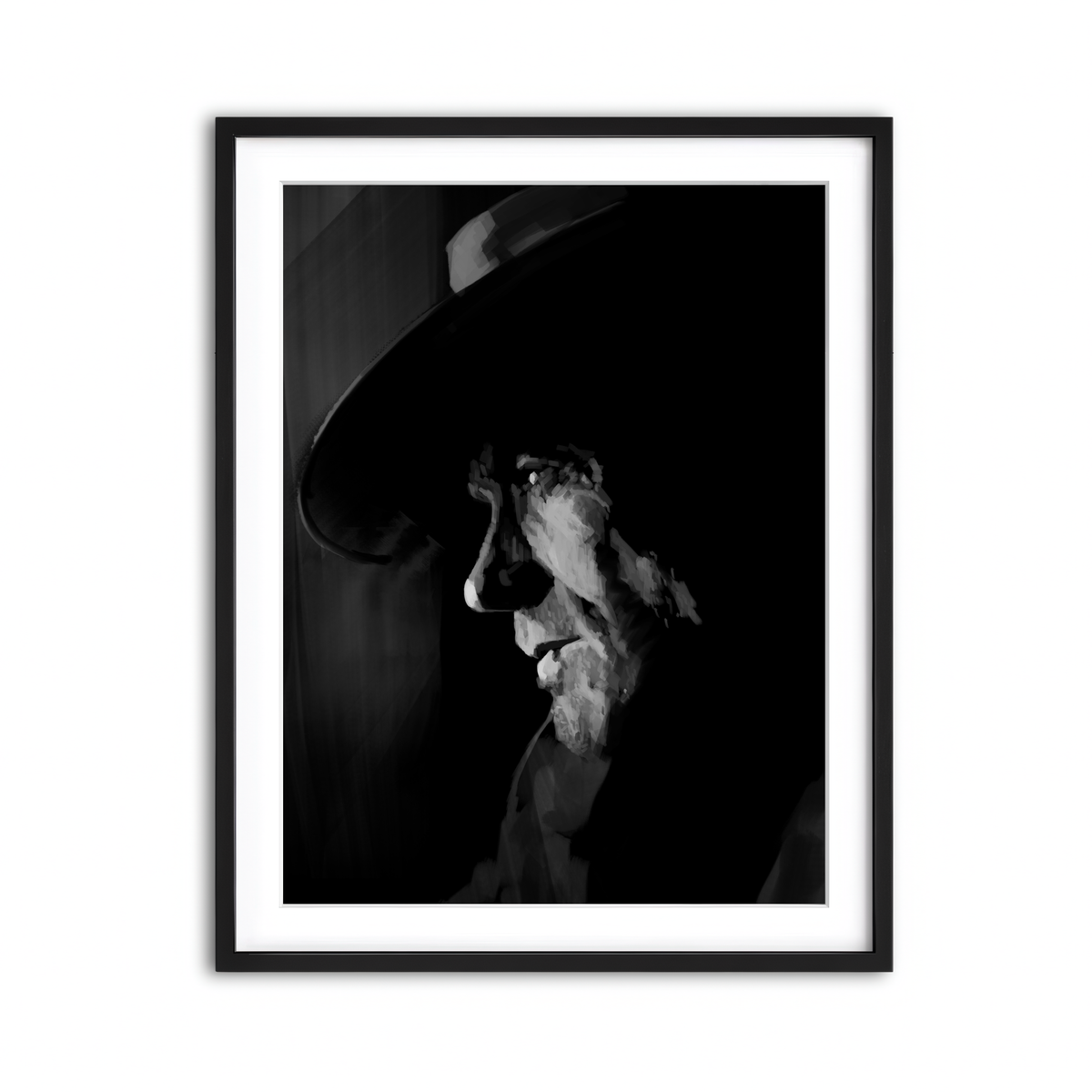 Framed Print 3x4 Black