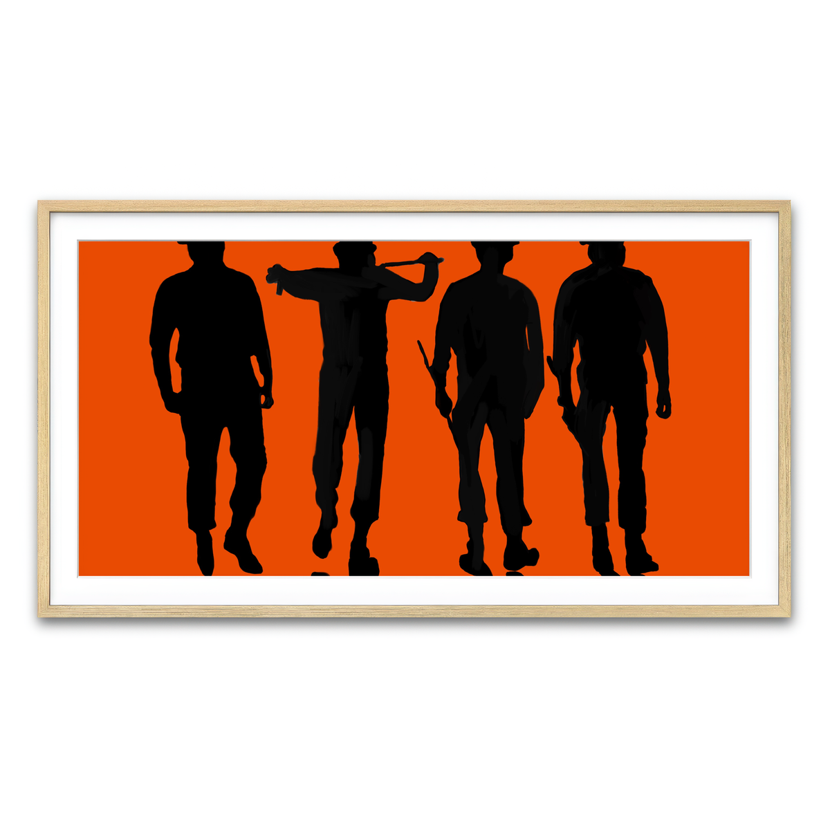 Framed Print 2x1 Natural