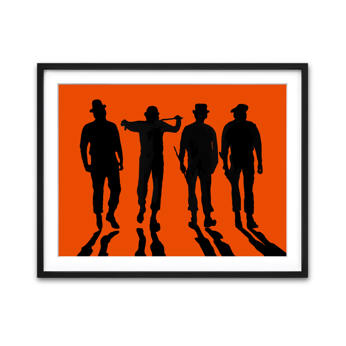 Framed Print 4x3 Black