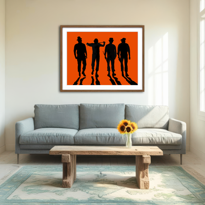 AUTO-MOCKUP ROOM | Clockwork Orange Wall Art