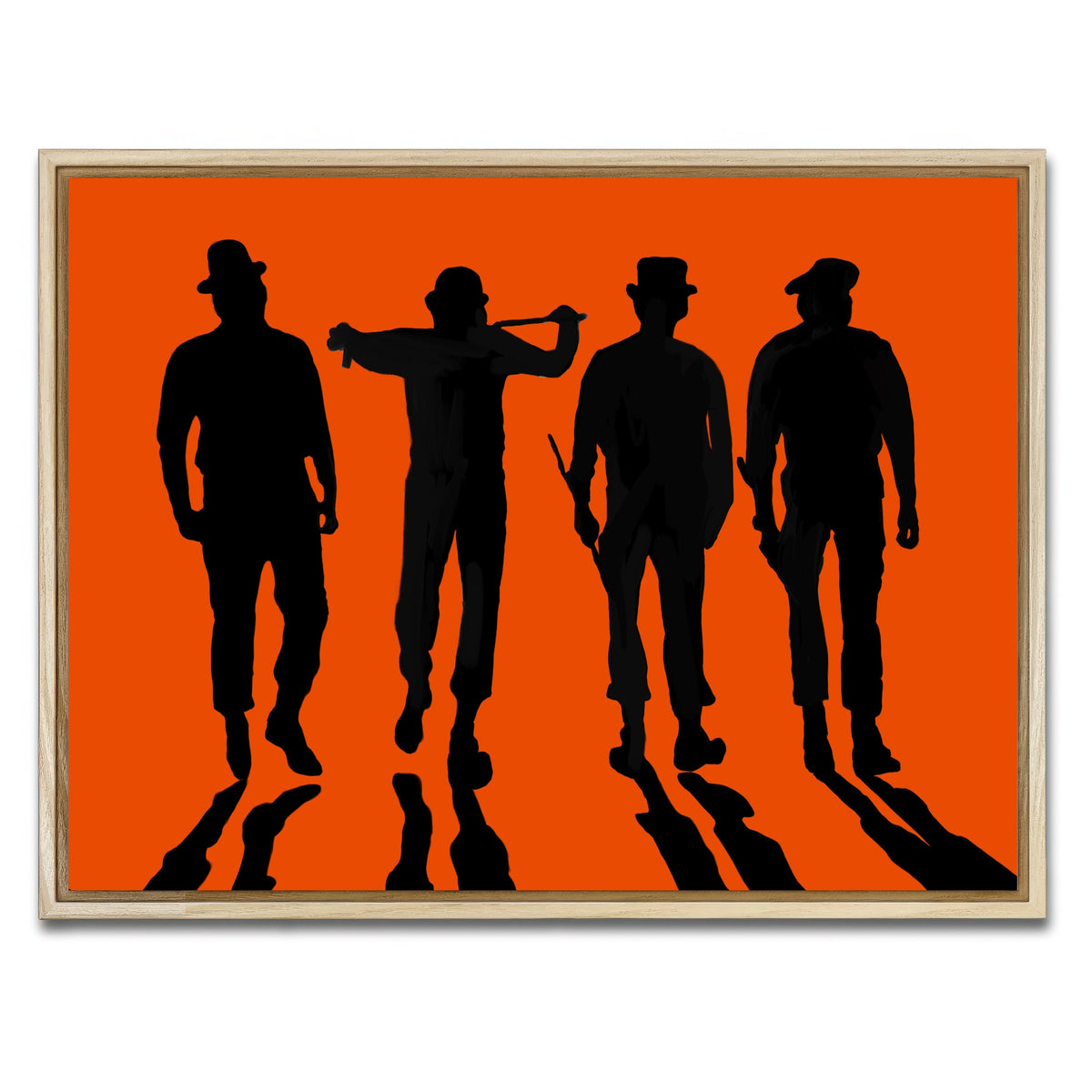 AUTO-MOCKUP WHITE | Clockwork Orange | 1 Piece | Natural Framed Canvas | group=4x3