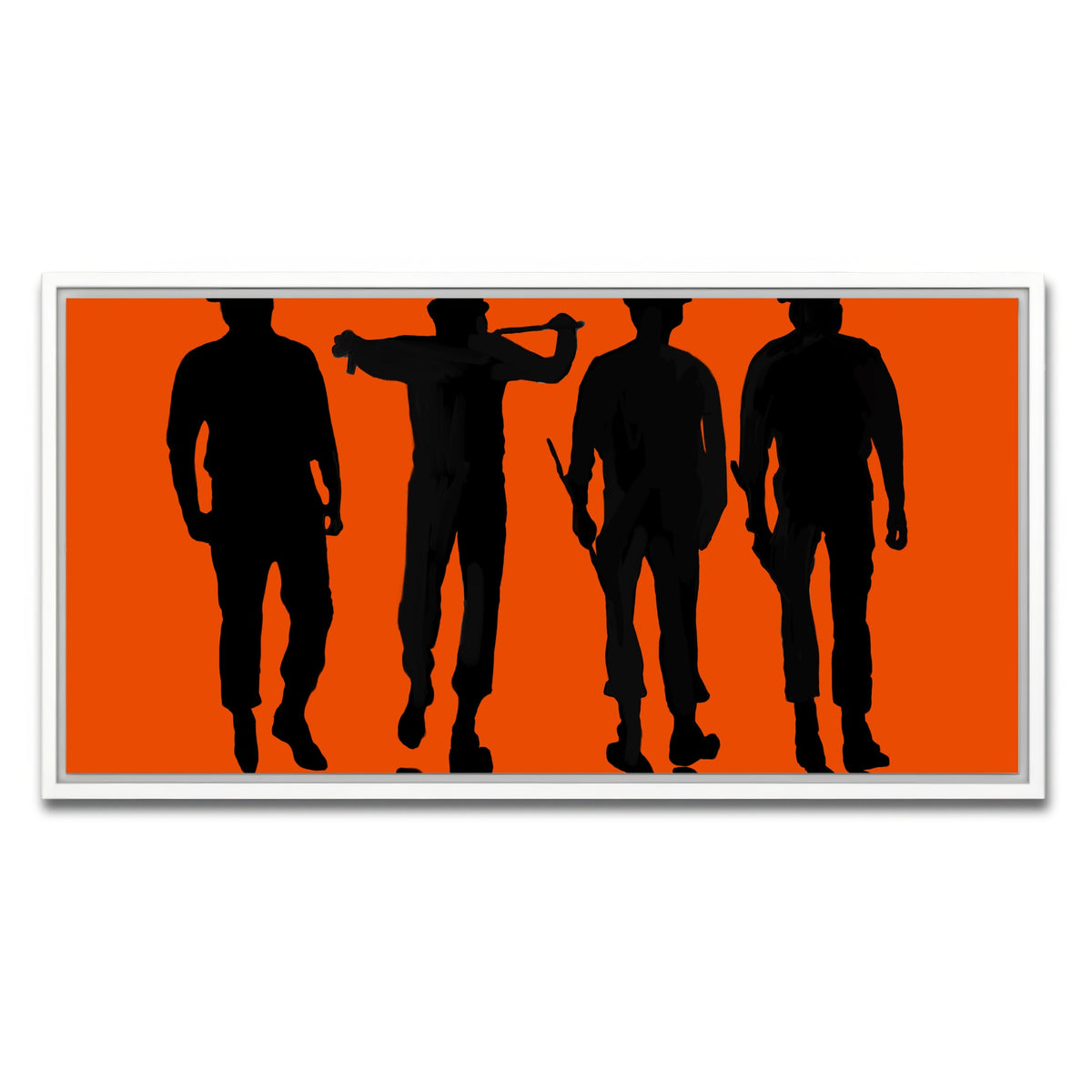 AUTO-MOCKUP WHITE | Clockwork Orange | 1 Piece | White Framed Canvas | group=2x1