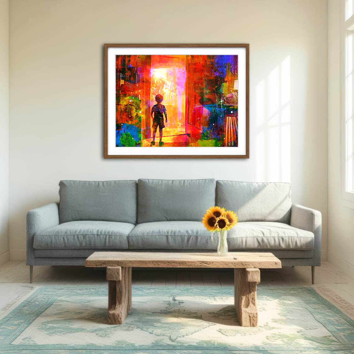 AUTO-MOCKUP ROOM | Close Encounters of the Third Kind Wall Art