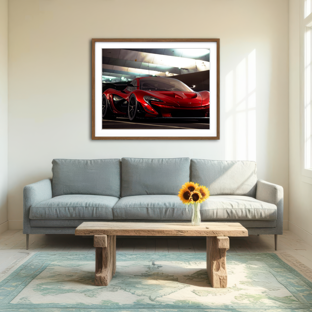 AUTO-MOCKUP ROOM | Close Up Wall Art