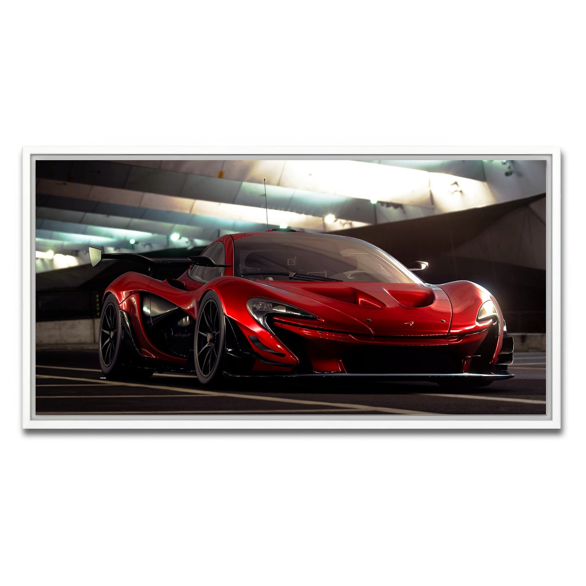 AUTO-MOCKUP WHITE | Close Up | 1 Piece | White Framed Canvas | group=2x1