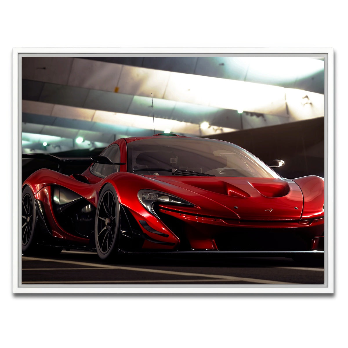 AUTO-MOCKUP WHITE | Close Up | 1 Piece | White Framed Canvas | group=4x3