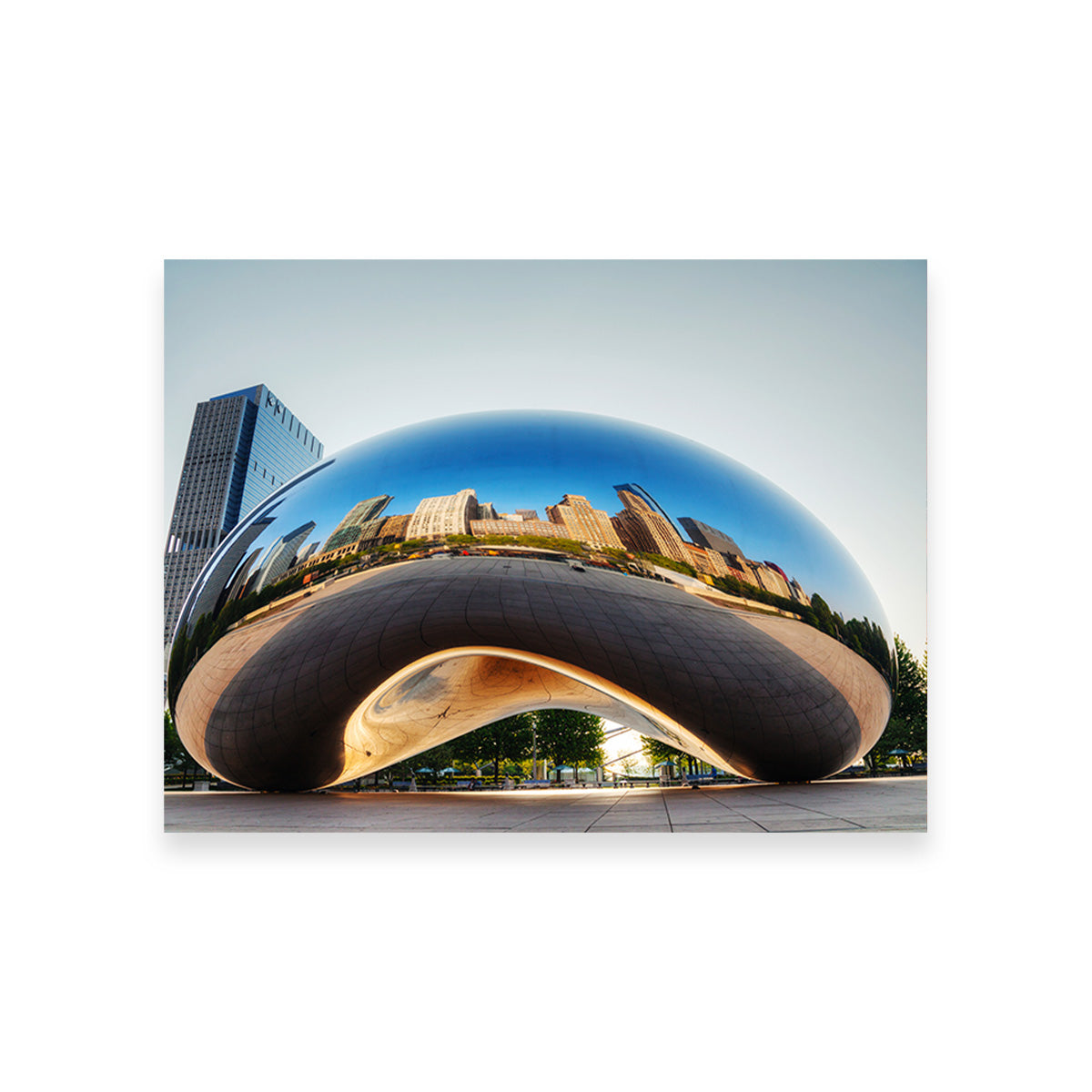 Cloud Gate Wall Art