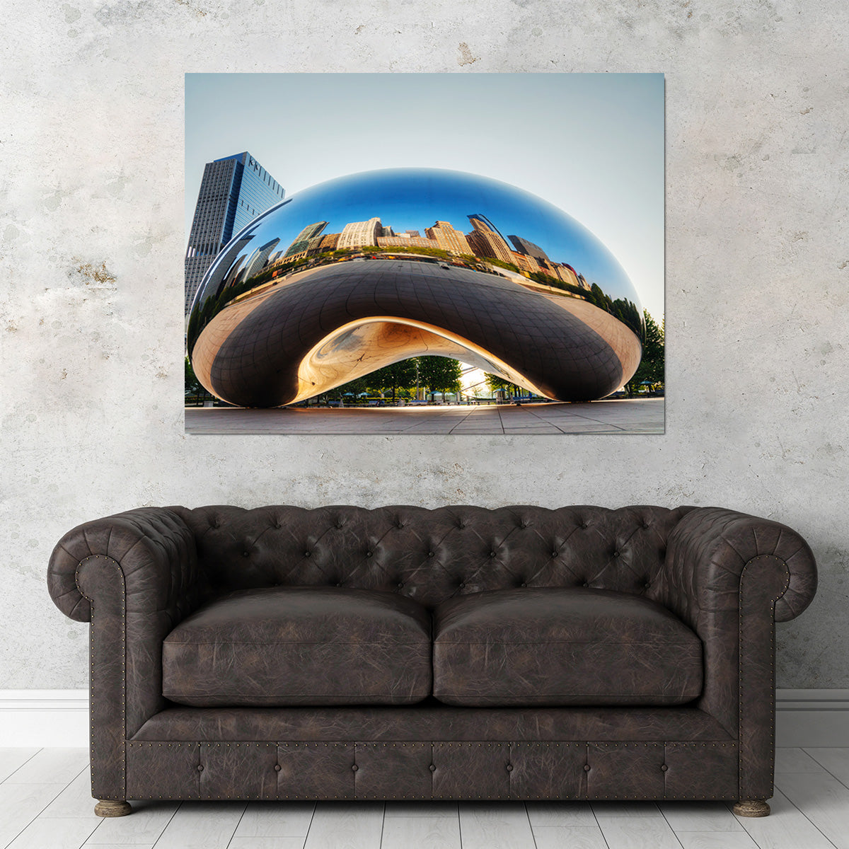 Cloud Gate Wall Art