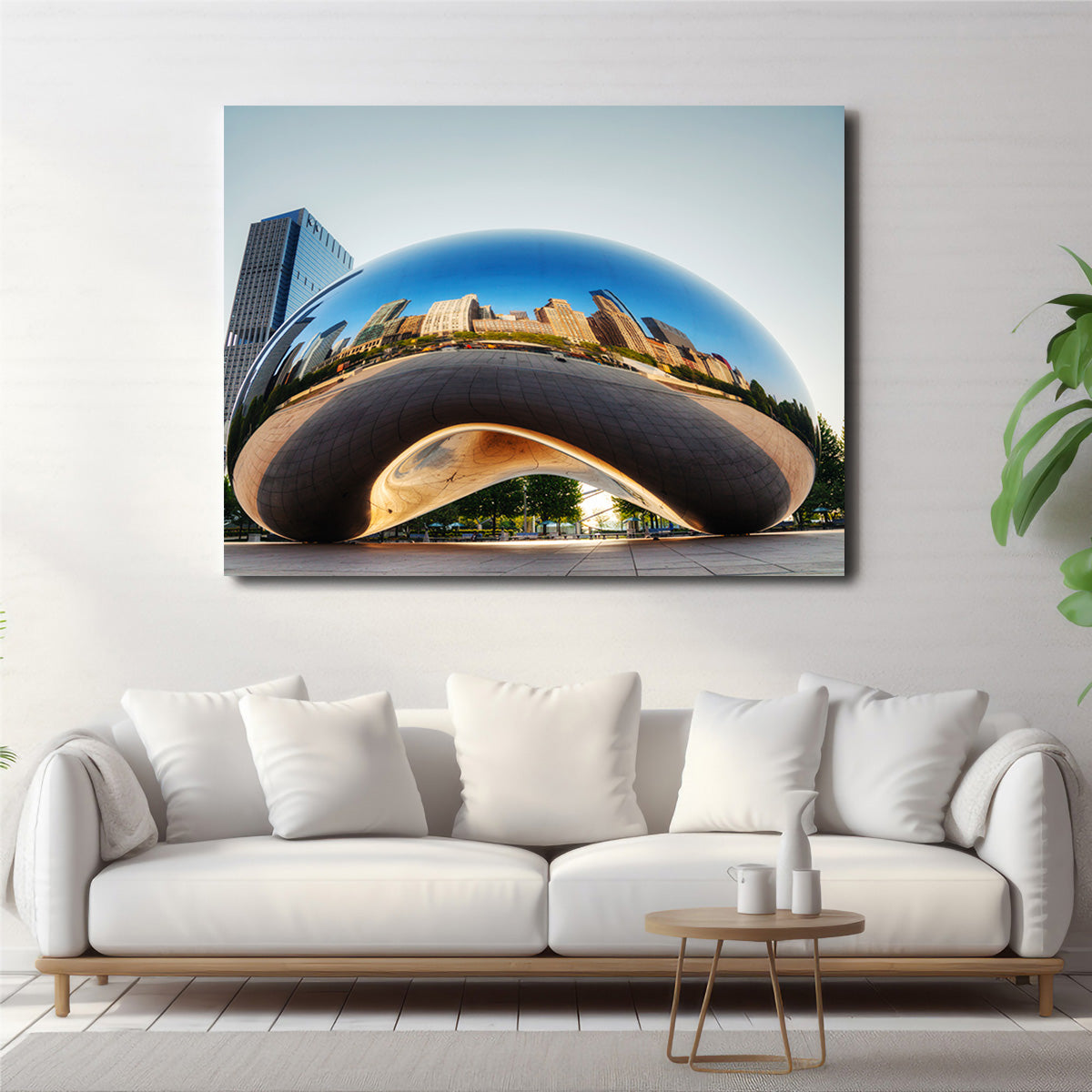 Cloud Gate Wall Art
