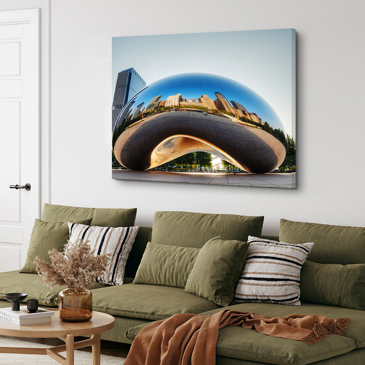 Cloud Gate Wall Art