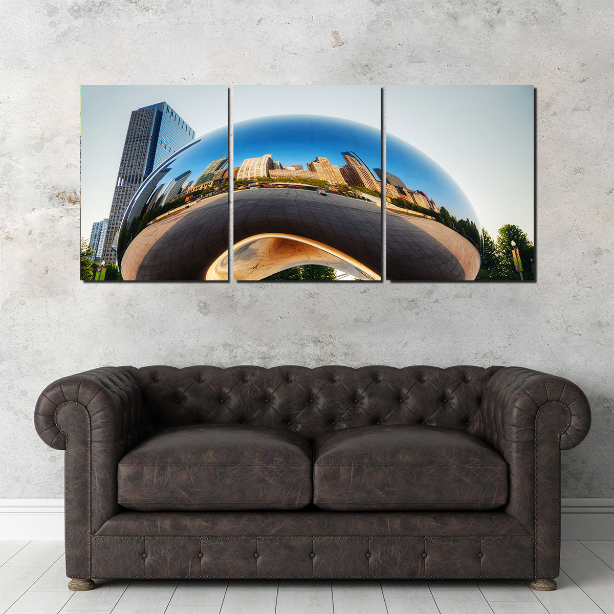 Cloud Gate Wall Art