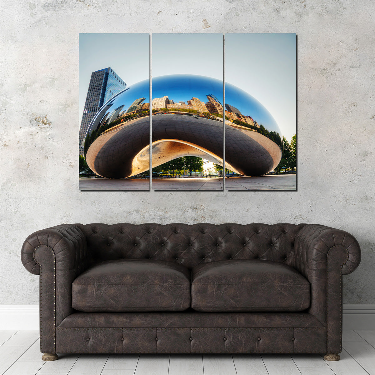 Cloud Gate Wall Art