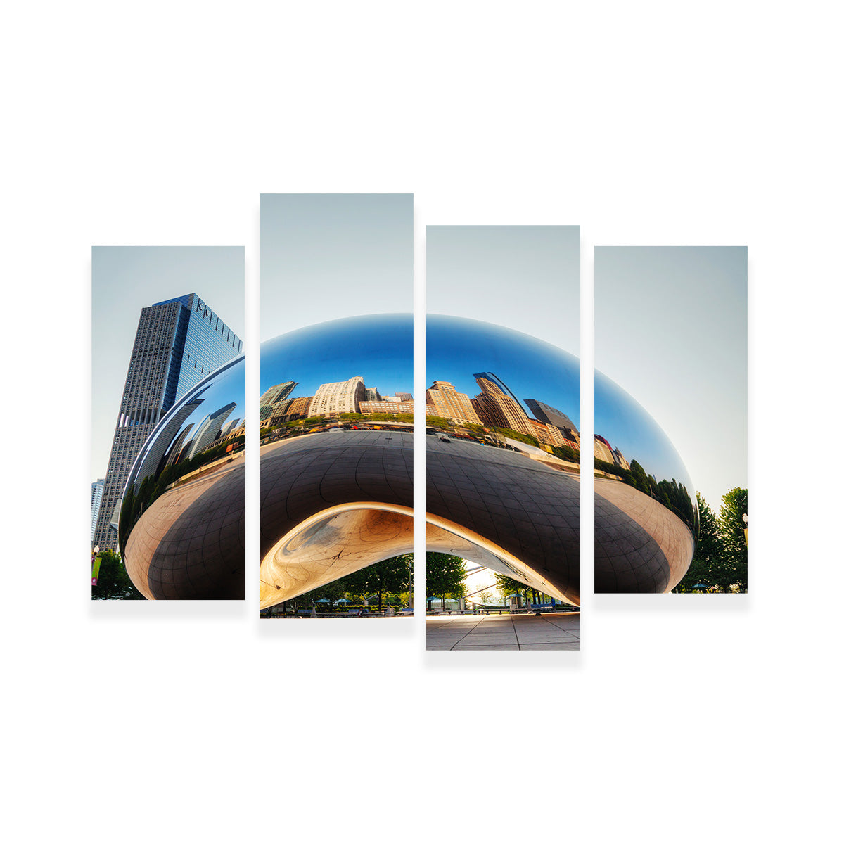 Cloud Gate Wall Art