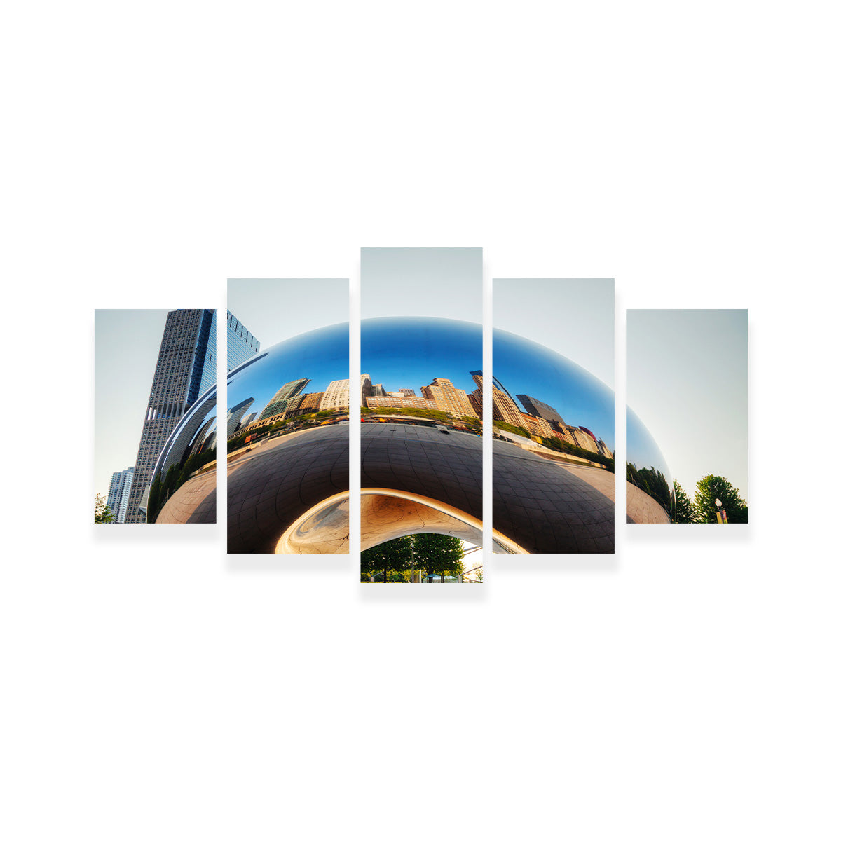 Cloud Gate Wall Art