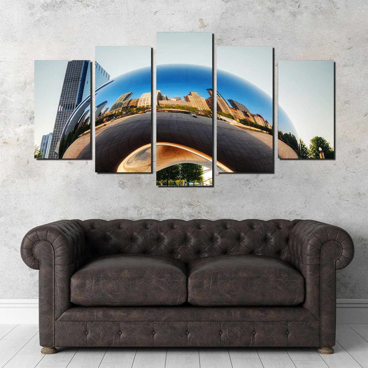 Cloud Gate Wall Art