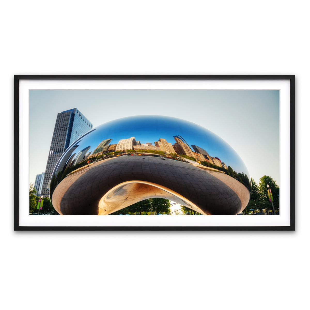 Framed Print 2x1 Black