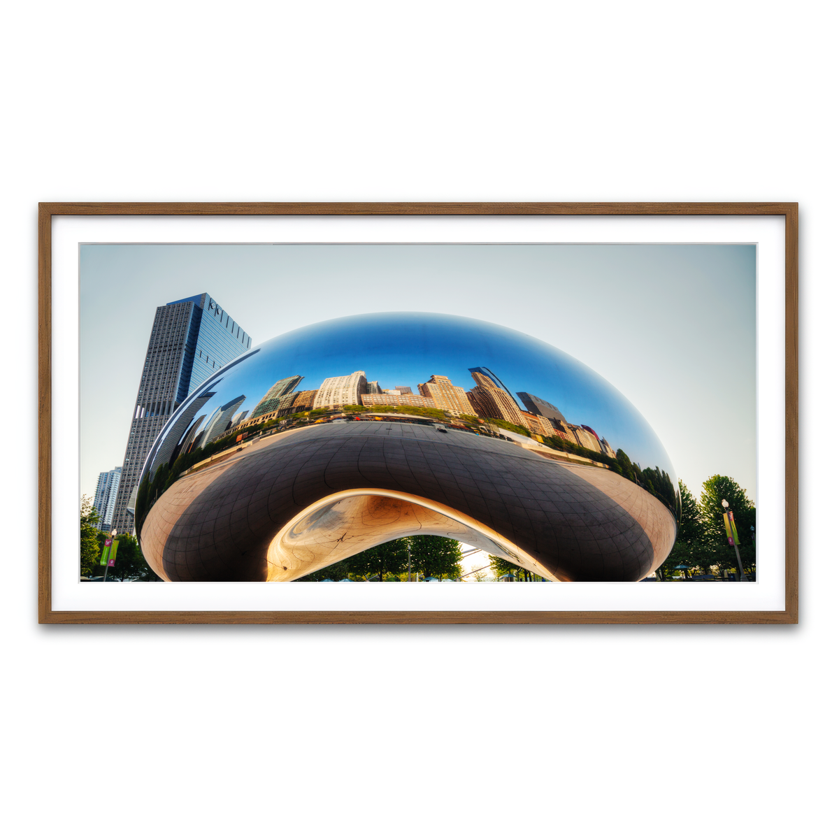Framed Print 2x1 Walnut