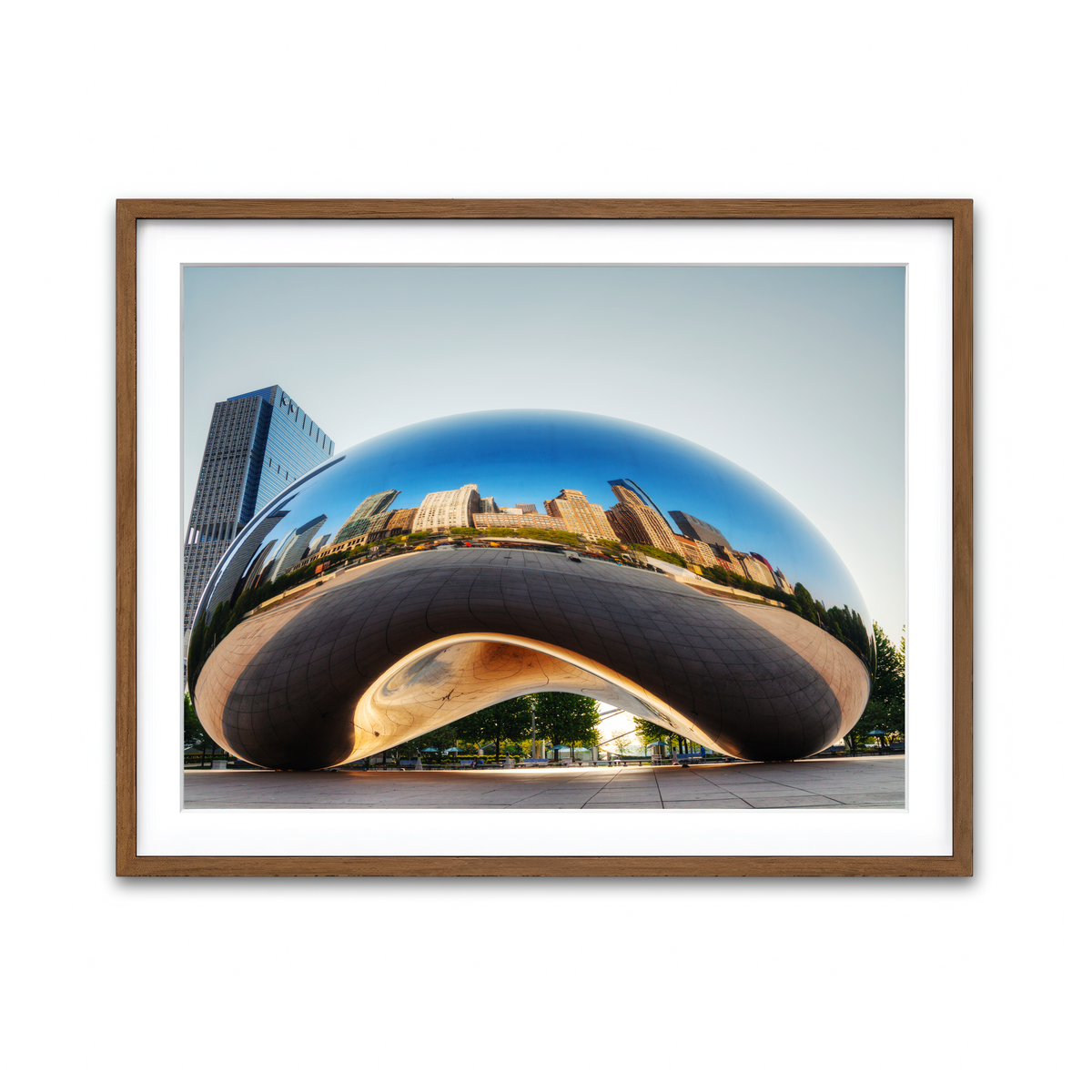 Framed Print 4x3 Walnut