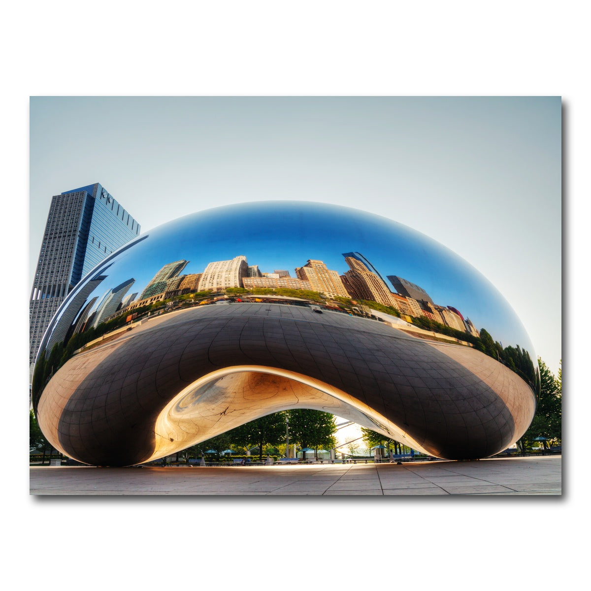 AUTO-MOCKUP WHITE | Cloud Gate | 1 Piece | Gallery Wrap Canvas | group=4x3