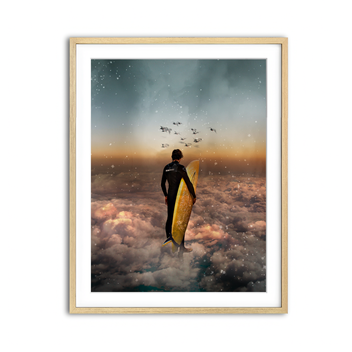 Framed Print 3x4 Natural