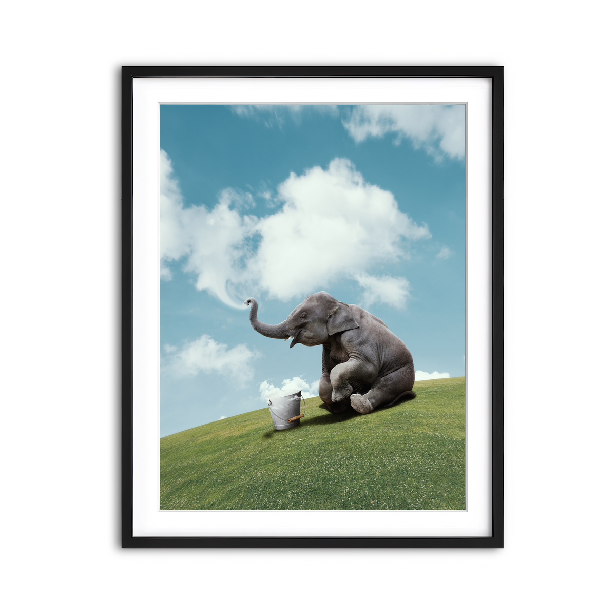 Framed Print 3x4 Black