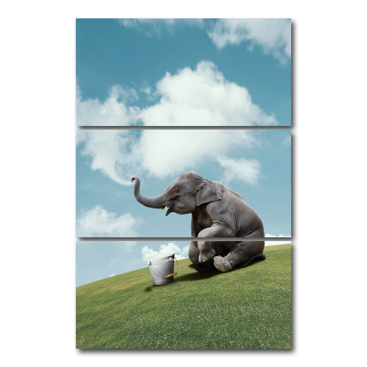 AUTO-MOCKUP WHITE | Cloudmaker | 3 Piece | Gallery Wrap Canvas | group=12x24_stacked