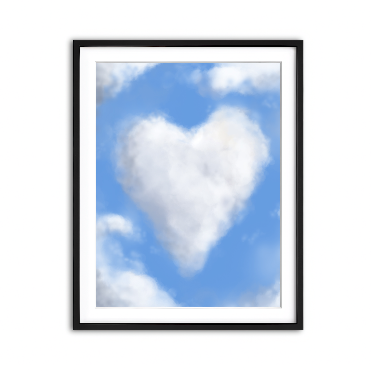 Framed Print 3x4 Black