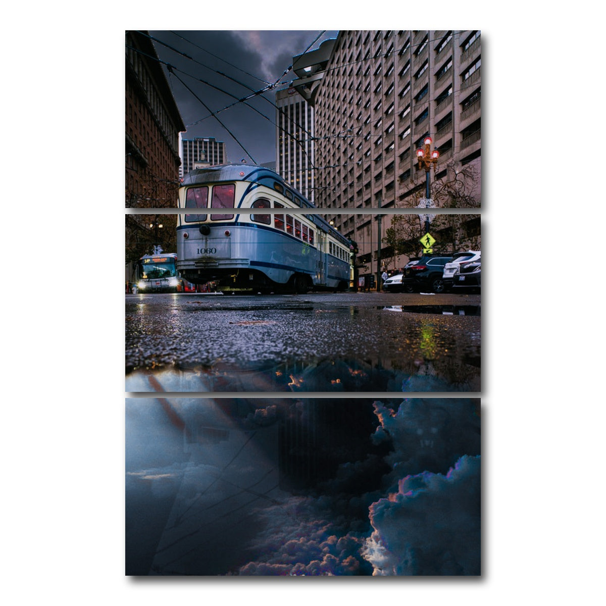 AUTO-MOCKUP WHITE | Cloudy Ground | 3 Piece | Gallery Wrap Canvas | group=12x24_stacked