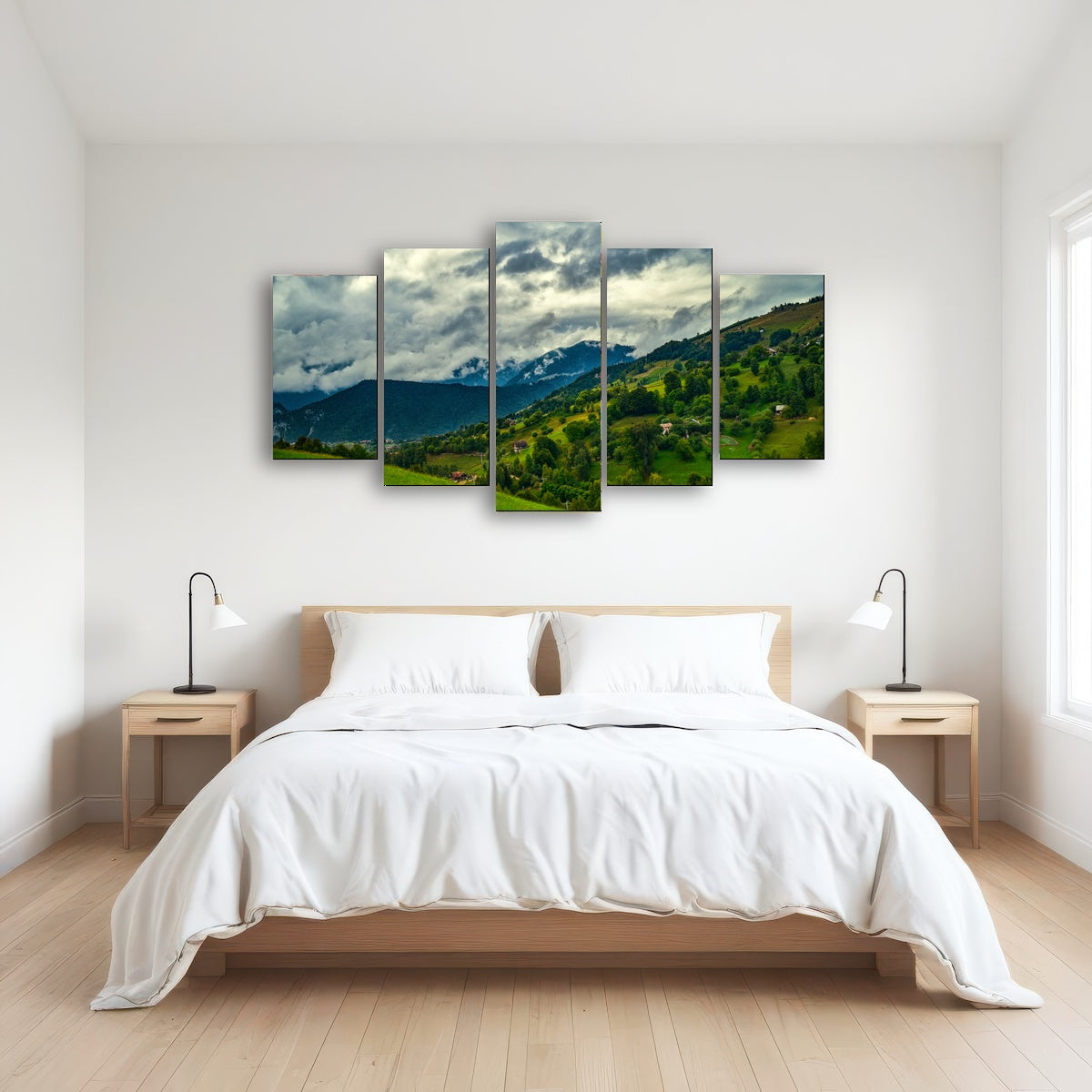 AUTO-MOCKUP ROOM | Cloudy Hillside in Magura Romania