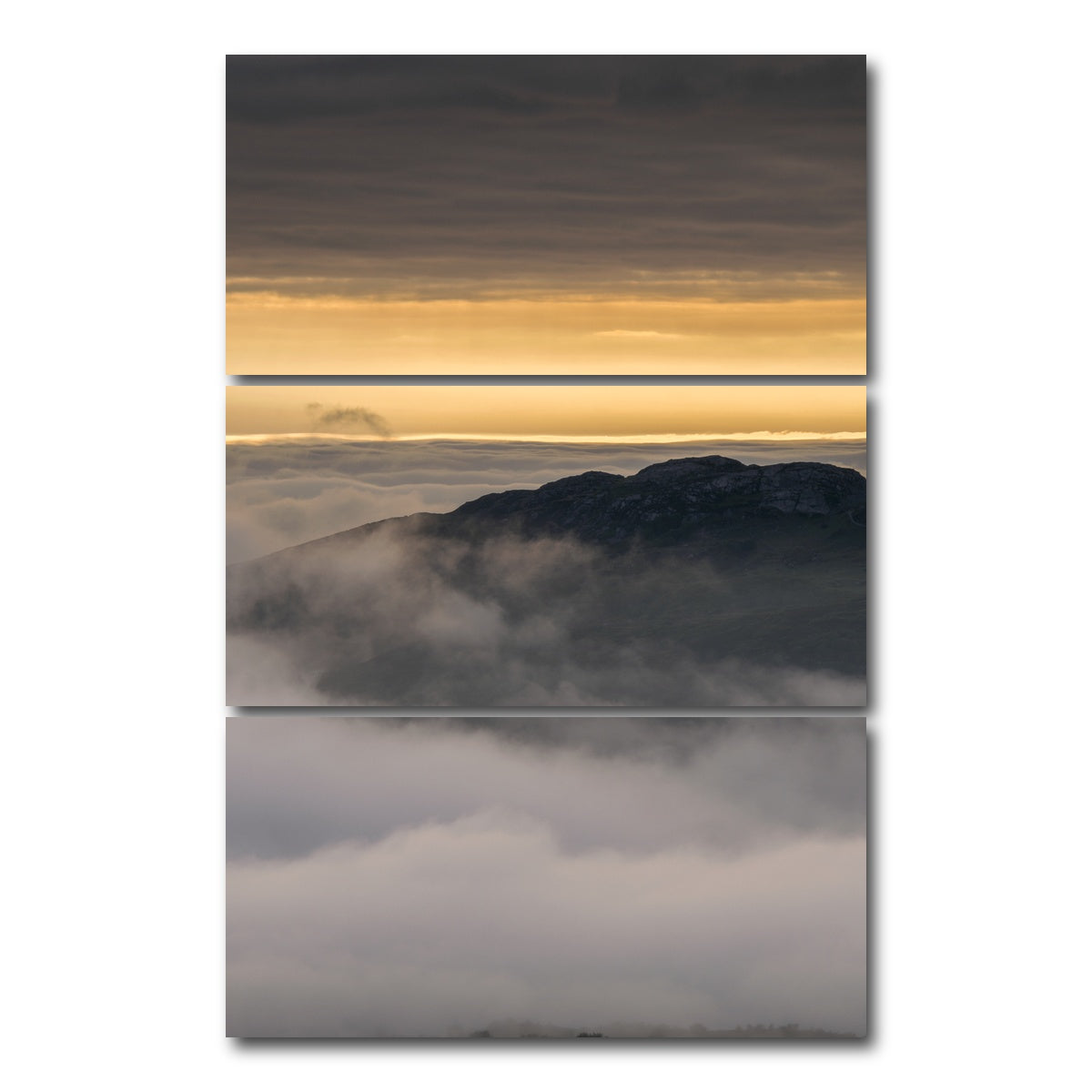 AUTO-MOCKUP WHITE | Cloudy Peak | 3 Piece | Gallery Wrap Canvas | group=12x24_stacked