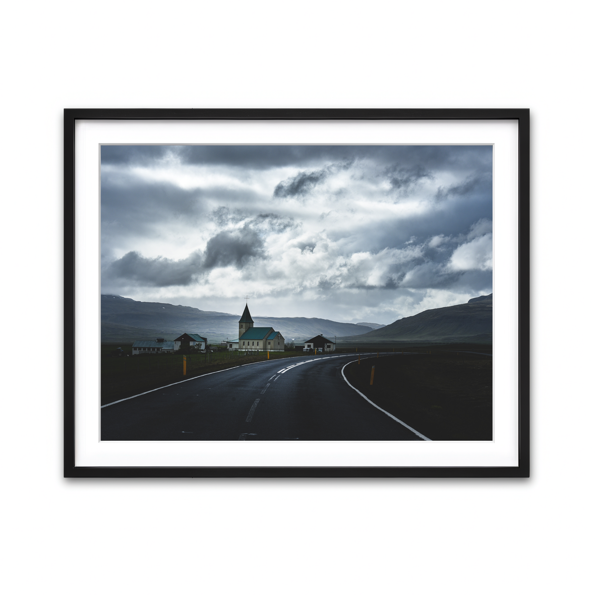 Framed Print 4x3 Black