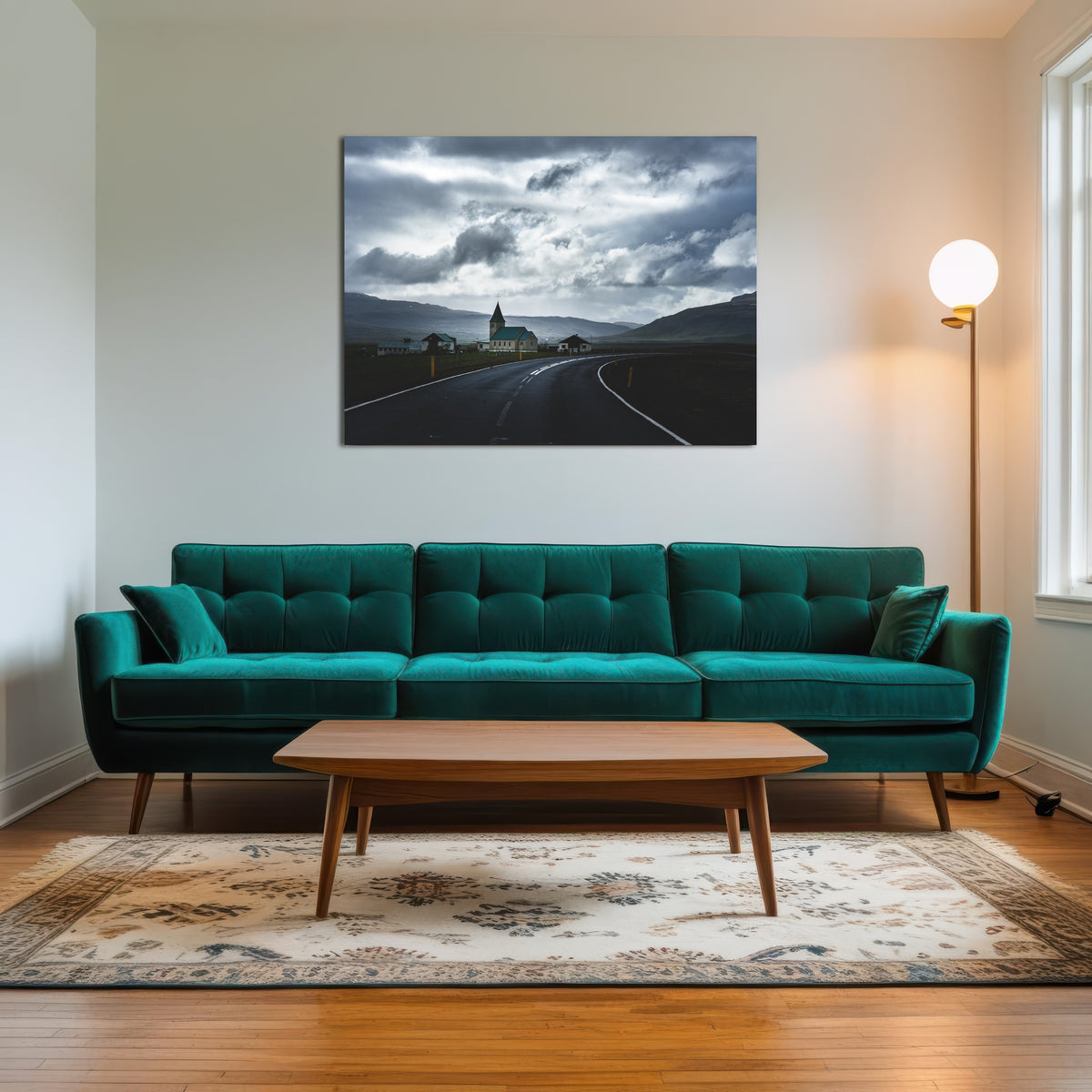 AUTO-MOCKUP ROOM | Cloudy Road