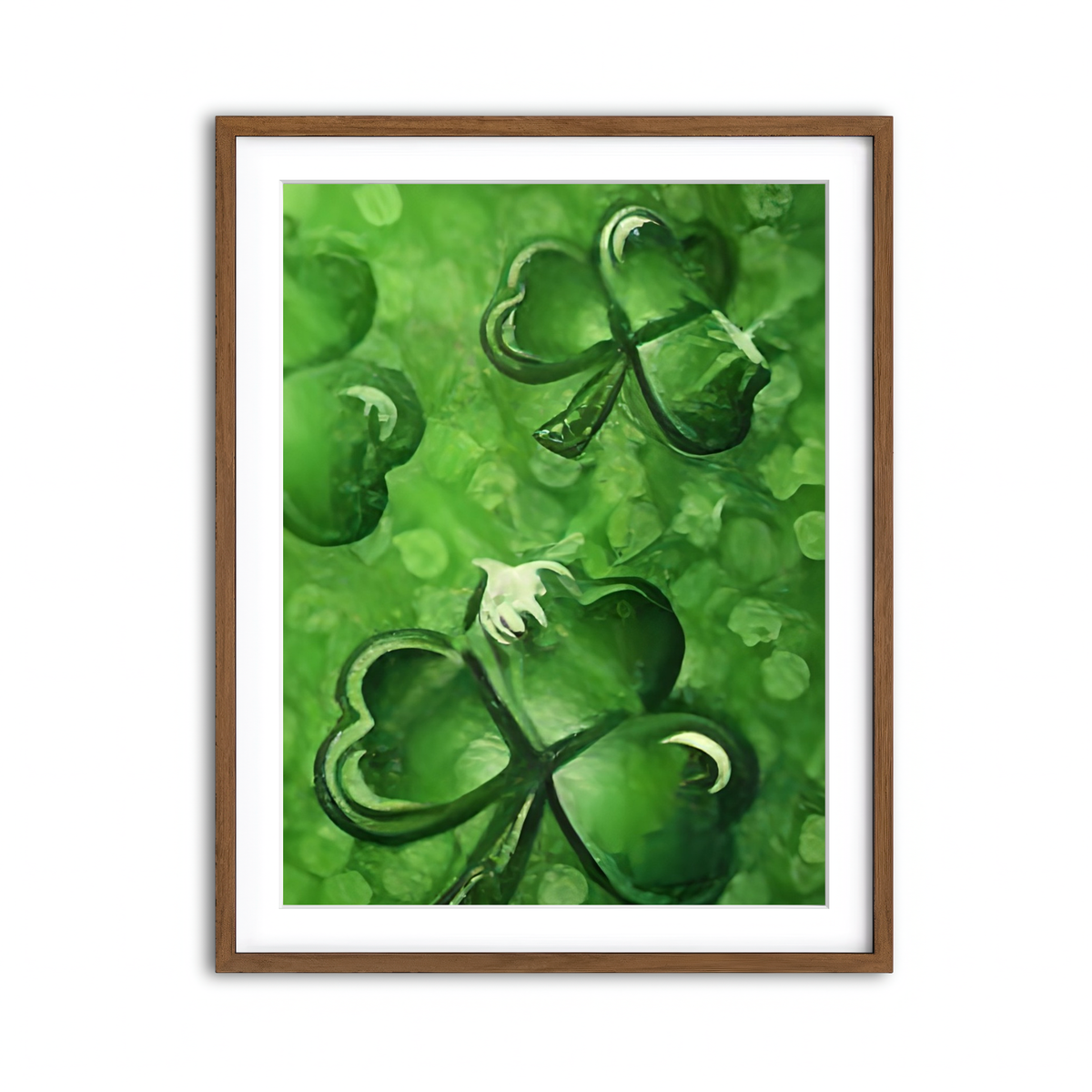 Framed Print 3x4 Walnut