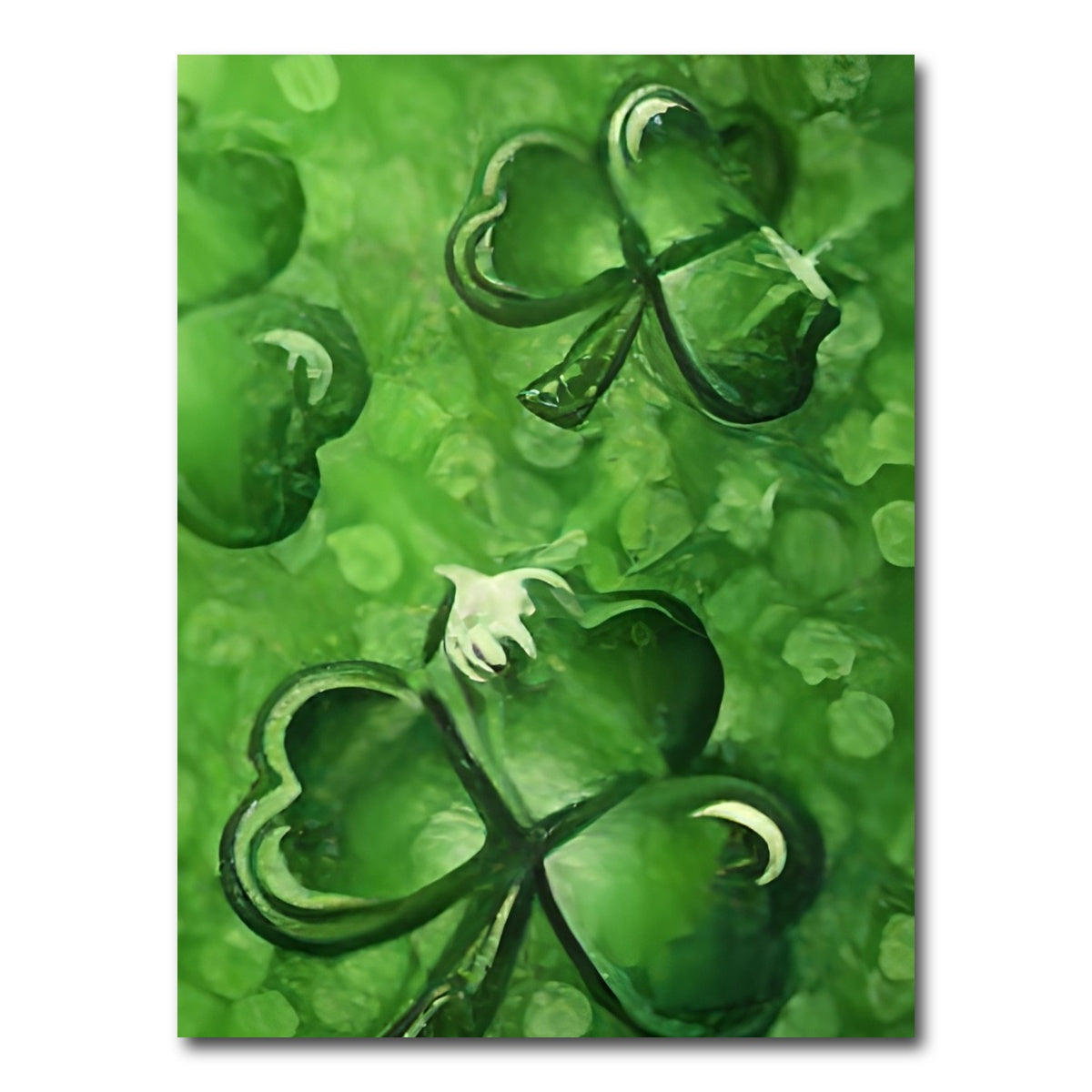 AUTO-MOCKUP WHITE | Clover | 1 Piece | Gallery Wrap Canvas | group=3x4