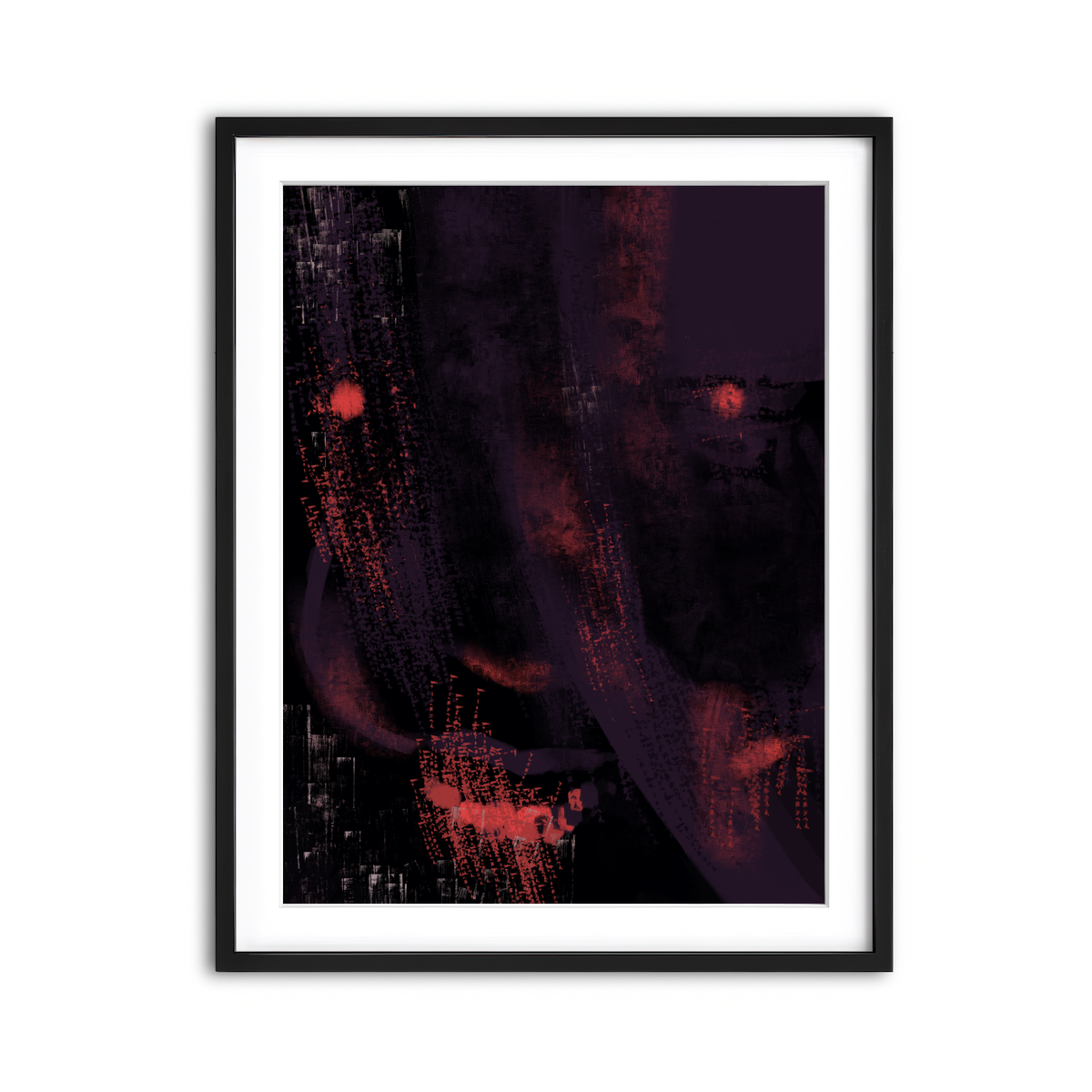 Framed Print 3x4 Black