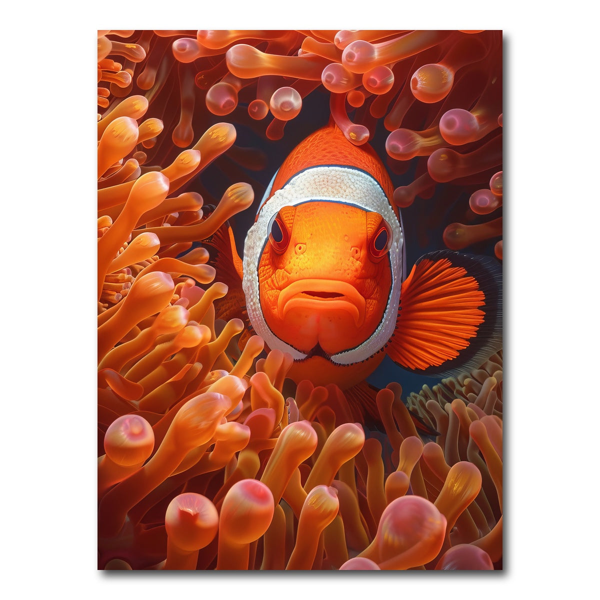 AUTO-MOCKUP WHITE | Clown Fish | 1 Piece | Gallery Wrap Canvas | group=3x4